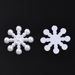 ABS Kunststoffimitation Perle Cabochons SACR-T015-09-01