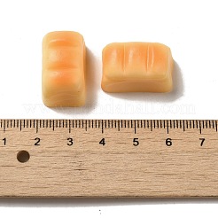Undurchsichtige Decoden-Cabochons aus Kunstharzimitat für Lebensmittel RESI-A033-05F