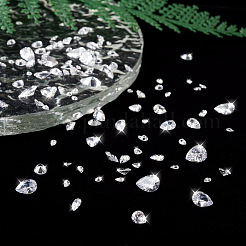 315 Stück tropfenförmige Zirkonia-Cabochons in 8 Stilen ZIRC-YS0001-02