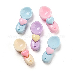 Geschirr undurchsichtige Harz Decoden Cabochons RESI-C046-13