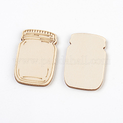 Holz Cabochons WOOD-L007-16