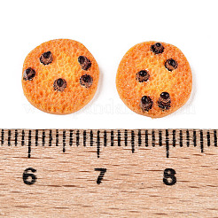 Keks leuchtende Harz-Cabochons CRES-T026-02A
