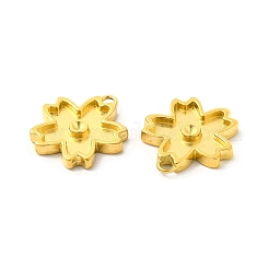 Ionenplattierung (IP) 304 Edelstahl Anhänger Strass-Einstellungen STAS-F284-24G