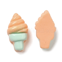 Undurchsichtige Decoden-Cabochons aus Kunstharzimitat für Lebensmittel RESI-K027-14