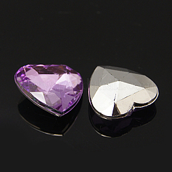 Nachahmung taiwan Acryl Strass Cabochons GACR-A018-12x12mm-25