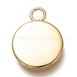 Cabochon-Fassungen für Anhänger aus Edelstahl 304 X-STAS-Z030-01I-G