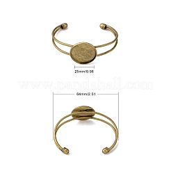 DIY Messing Manschette Armreif machen DIY-X0292-64AB