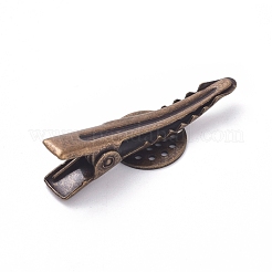 Haarschmuck Eisen Alligator Haarspange Zubehör X-IFIN-L035-05AB-NF
