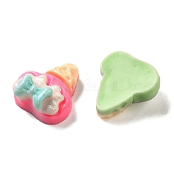 Undurchsichtige Decoden-Cabochons aus Kunstharzimitat für Lebensmittel RESI-R448-02