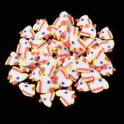 Handgemachter Ton-Cabochon CLAY-N006-69