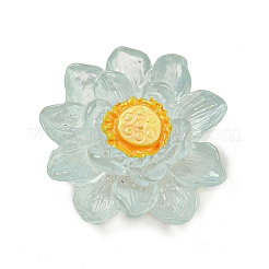 Leuchtende transparente Decoden-Cabochons aus Harz CRES-F032-B02