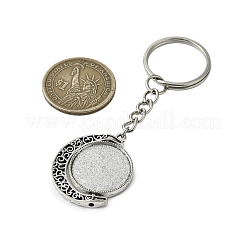 Schlüsselanhänger mit Cabochon-Anhänger aus Legierung KEYC-JKC01137