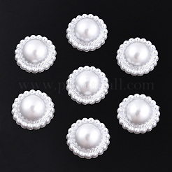 ABS Kunststoffimitation Perle Cabochons SACR-T015-10-01