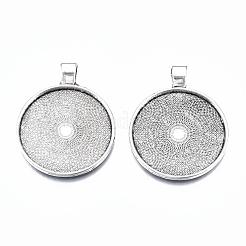 Mit synthetischen Koralle Cabochon und Messing Anhänger Fassungen X-TIBEP-Q049-08AS-RS