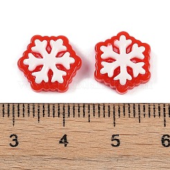 Weihnachtsmotiv opake Decoden-Cabochons aus Kunstharz CRES-M036-03B