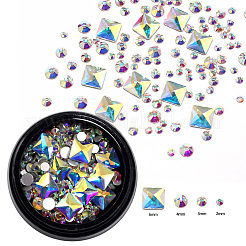 Flache Rückseite Acryl Strass Nail Art Dekorationen MRMJ-Q013-183A-01