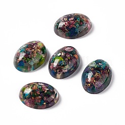 Natürliche Calcit- und synthetische Opal-Cabochons G-F727-02