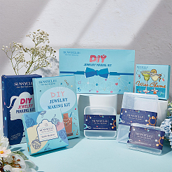 DIY-Set zur Herstellung einer leeren Kuppelbrosche DIY-SC0023-83