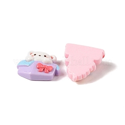 Undurchsichtige Decoden-Cabochons aus Harz RESI-s391-17
