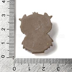 Cartoon-Stamm-Thema undurchsichtige Harz Decoden Cabochons RESI-M043-01A