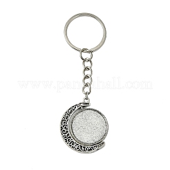 Schlüsselanhänger mit Cabochon-Anhänger aus Legierung KEYC-JKC01137