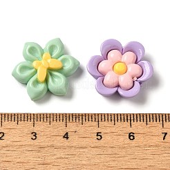Undurchsichtige Decoden-Cabochons aus Harz RESI-M041-01