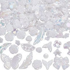 100 g Kunststoffanhänger & Perlen & Decoden-Cabochons OHAR-SC0002-99D