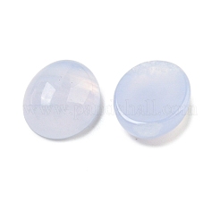 Natürliche blaue Spitze Achat Cabochon G-I363-01A