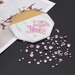 Pandahall 120pcs 6 Größen Zirkonia Stein lose cz Steine facettierte Cabochons für Ohrring Armband Anhänger Schmuck DIY Handwerk machen ZIRC-PH0002-23