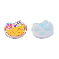 Transparent bedruckte Acryl-Cabochons TACR-N016-35