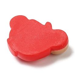 Weihnachtliche Cabochons aus undurchsichtigem Harz RESI-K030-02G