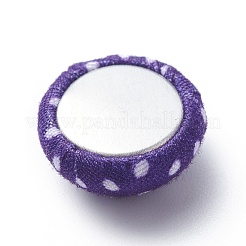 Gewebt Cabochons WOVE-S037-15mm-6