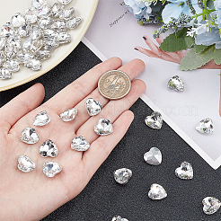 50 Stück Glas-Strass-Cabochons RGLA-FG0001-15B