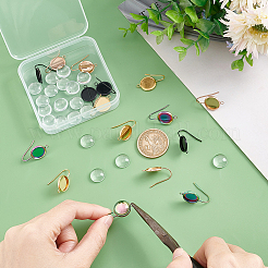 DIY Rohling-Set für Kuppelohrringe DIY-UN0003-75