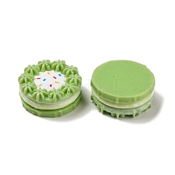 Undurchsichtige Decoden-Cabochons aus Kunstharzimitat für Lebensmittel CRES-L037-15C