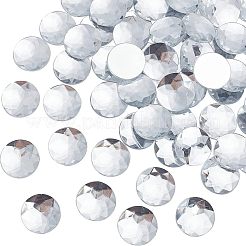 60 Stück facettierte Acryl-Cabochons OACR-FG0001-07