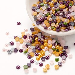 Abs Kunststoff Cabochons OACR-S012-4mm-M