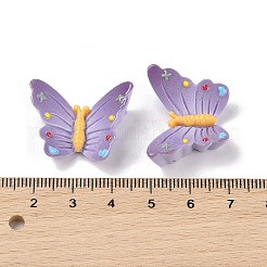 Insektenmotiv undurchsichtige Decoden-Cabochons aus Kunstharz RESI-M044-02A