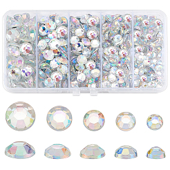 430 Stück 5 Stile Kunststoff-Cabochons FIND-PH0021-48B