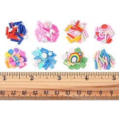 56g handgefertigte Fimo-Cabochons CLAY-FS0001-16