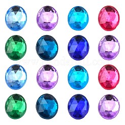 Nachahmung taiwan Acryl Strass Cabochons GACR-A008-8x10mm-M