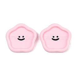 Smiley-Cabochons aus Harz CRES-S372-01D