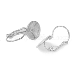 Anlaufgeschützte Ohrringbeschläge aus Edelstahl 304 mit Klappverschluss KK-H152-08A-P