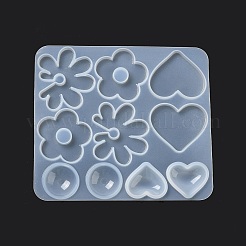 Silikonformen für Anhänger und Cabochon im böhmischen Stil DIY-A039-04
