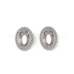 Strass-Cabochon-Fassungen aus Edelstahl 304 STAS-G356-04P-05