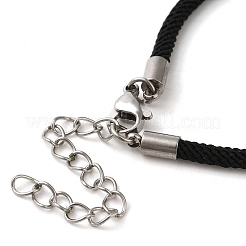 Herstellung von Milano-Kordeln und Armbändern aus Edelstahl 304 MAK-H004-02A-P01