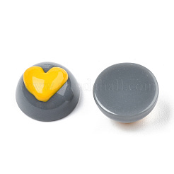 Undurchsichtige Harz-Email-Cabochons CRES-N031-014