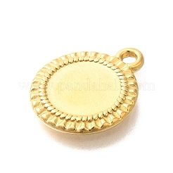 Cabochon-Fassungen für Anhänger aus Edelstahl 304 STAS-I321-60G