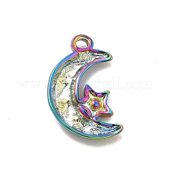 Ionenplattierung (IP) 304 Edelstahl Anhänger Strass-Einstellungen STAS-F282-02MC
