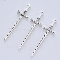 Tibetischen Stil Legierung Cabochons TIBE-R316-140AS-RS